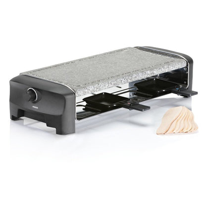 Piastra Grill con Pietra Naturale 1300W - 162830 Raclette 8 Stone Grill Party