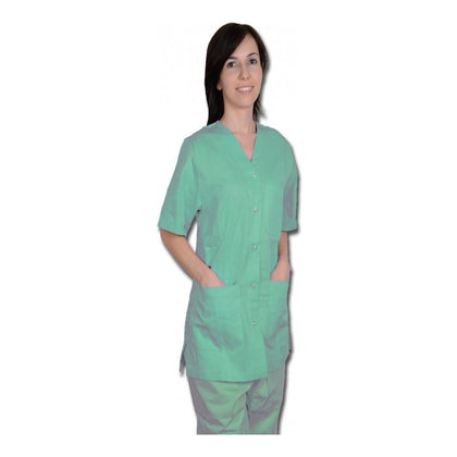 Casacca con Automatici - Donna - Verde - 1 Pz.