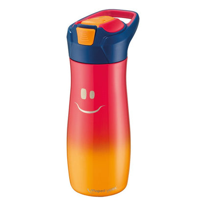 Boraccia Picnik in Acciaio Inox - 580 ml  Arancione/Rosso