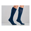 Gambaletto Cotone Unisex - Forte Compressione - Blu - 1 Paio