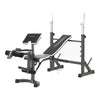 WBX-90 - Panca porta-bilanciere richiudibile con leg extension e arm curl