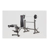 WBX-90 - Panca porta-bilanciere richiudibile con leg extension e arm curl