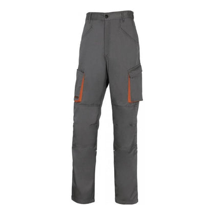 Pantalone Felpato - Grigio/Arancio