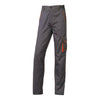 Pantalone da Lavoro M6Pan - Cotone e Poliestere - 5 Tasche - Grigio/Arancio