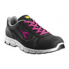 Scarpe in Nabuk da Lavoro Antinfortunistiche Donna Run Low Basse - Nero