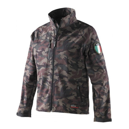 Giacca Impermeabile e Traspirante Clash Softshell Mimetica - Camouflage