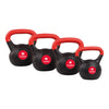 Kettlebell - 4 kg - rivestita in pvc