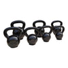 Kettlebell - 10 kg - ghisa - base in gomma