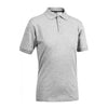 Polo Fox Maniche Corte in Cotone Jersey - Grigio Melange