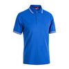 POLO SMITH in Cotone Piquet 100% - Blu Royal/Bianco