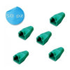 Copriconnettore Plug Rj45 Verde 50 Pz (Cv-Lan-029-Gr)