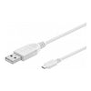 Cavo Usb a Micro Usb 0,3 cm Bianco (E10335)