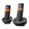 Telefono Cordless E202 Duo Nero (Motoe202B)