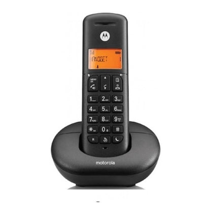 Telefono Cordless E201 Nero (Motoe201B)