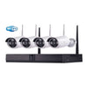 Kit Sistema di Sorveglianza Nvr 4 Canali Wireless + Telecamere (Tc-1402Ipw-Kit)