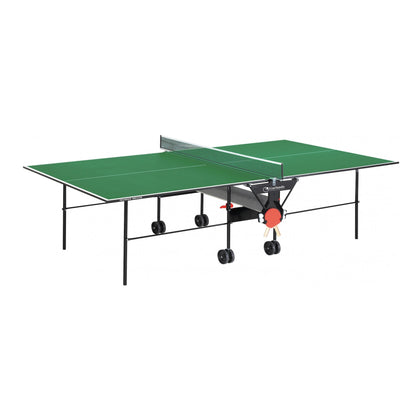 Training Indoor - Tavolo da ping pong - con ruote - verde