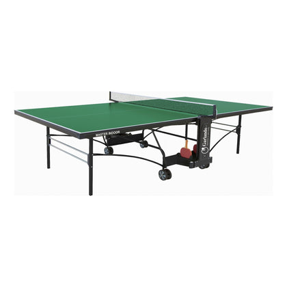 Master Indoor - Tavolo da ping pong - con ruote - verde