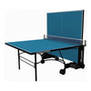 Master Outdoor - Tavolo da ping pong - con ruote - blu