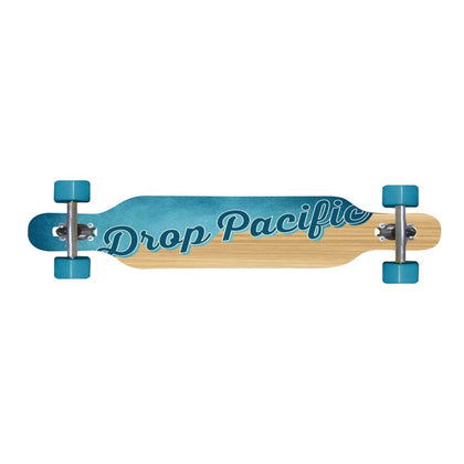 DROP PACIFIC - Longboard Skate - Acero multistrato - 96x24 cm