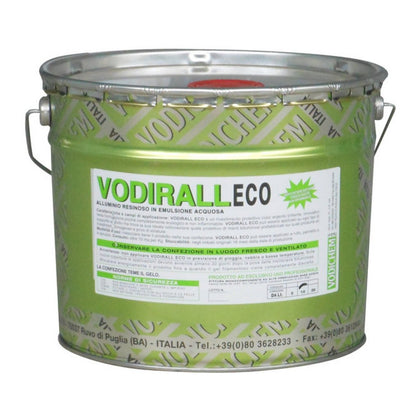 Alluminio resinoso Vodirall Eco 5 litri - Impermeabilizzante Rivestimento Protettivo Manti Bituminosi