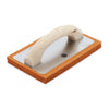 Frattone per intonaci - gomma spugna arancione - grana grossa - 24x10 cm