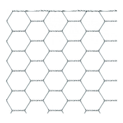 Rete per Recinzioni Tripla mt.50 Maglia mm.16 Ø Filo mm.0,70-H cm.100