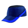 Caschetto Cappello Anti Urto - Coltan - colore Blu/Azzurro