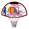 DENVER - tabellone basket 61x41 cm - canestro  Ø30 cm + kit fissaggio al muro