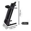 TRX-100 HRC APP Ready motore AC - Tapis roulant + fascia cardio