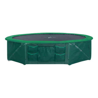 Rete di protezione con tasche per base trampolino 366 cm