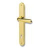 Maniglia per Porta GM05 - Foro Patent - ZGCTOL Zalor Oro Lucido - Dist. 90