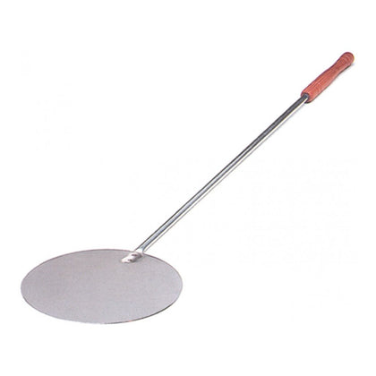 Pala per Pizza Tonda in Acciaio Inox Ø24 cm con Manico 140 cm