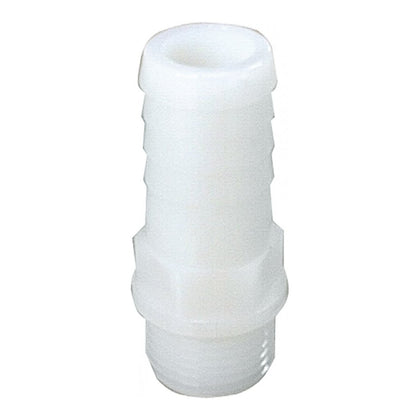 Raccordo in Nylon per Pompe Filetto Maschio Mis. 1X25