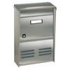 Cassetta postale per riviste con tetto - acciaio - 260x120/90xh375 mm - 14DR2EIX