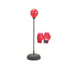 Punching ball - base zavorrabile regolabile in altezza + guanti 8 oz.