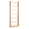 Libreria Verticale 7 Ripiani 80x25xh216,7 cm - colore faggio