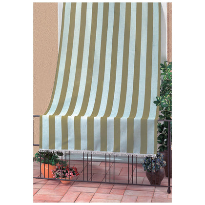 Tenda da sole antimosche 140xh300 cm in poliestere - bianco/beige