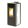 Stufa Pellet King 14 Idro - Kw14 340M3  - Serbatoio 17 Kg - Bianca