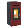 Stufa a Pellet Canalizzabile 16 Kw Serbatoio 23 kg 400 mq con telecomando - Bordeaux King 16