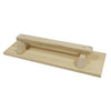 Frattone Frattazzo in Legno per Muratore - 14X42 cm