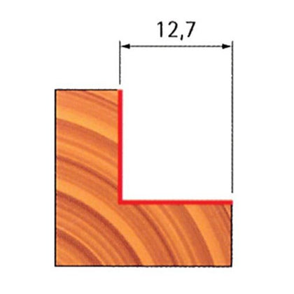 Fresa trapano per battute Ø34,9x12,7 mm - 32-50006