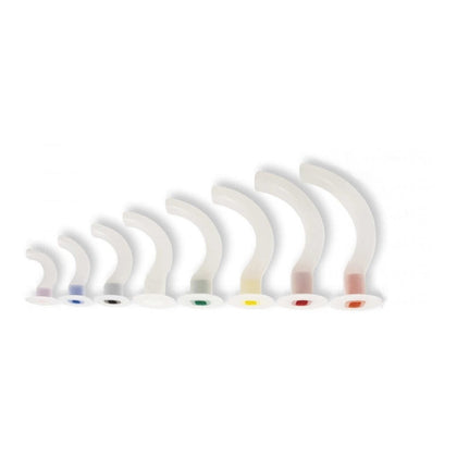 Cannule di Guedel 70 mm - Ragazzi (Bianco) - Conf. 10 Pz.