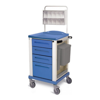 Carrello Medicazione - Piccolo - Blu - 1 Pz.