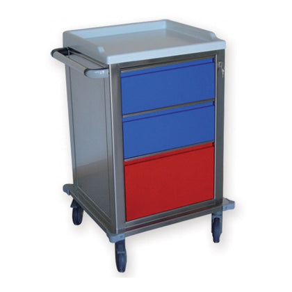 Carrello Modulare Inox - 2+1 Cassetti - 1 Pz.