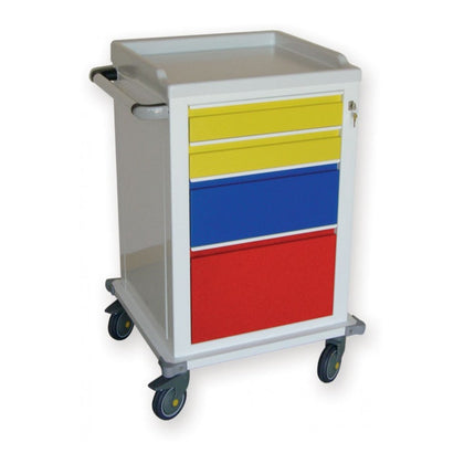 Carrello Modulare Verniciato - 2+1+1 Cassetti - 1 Pz.