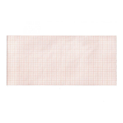 Carta Termica Ecg 112X23 mmxm - Rotolo Griglia Arancio - 10 Rotoli