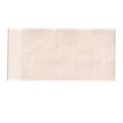 Carta Termica Ecg 112X27 mmxm - Rotolo Griglia Arancio - 10 Rotoli