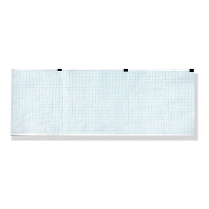 Carta Termica Ecg 120X100 mm X 300 - Pacco Griglia Blu - Conf. 10 Pz.