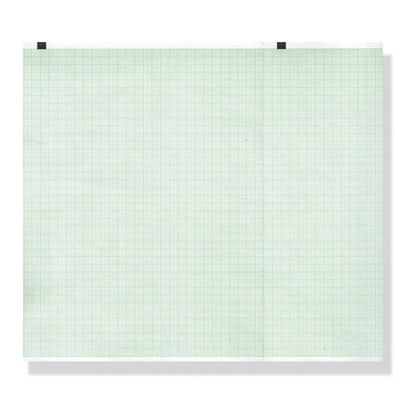 Carta Termica Ecg 210X140 mmxm - Pacco Griglia Verde - Conf. 5 Pacchi