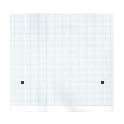 Carta Termica Ecg 210X20 mmxm - Rotolo Griglia Blu - 5 Rotoli